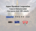 İş Makinası - JAPON MARUBENİ CORPORATİON, TEMSA İŞ MAKİNALARINDAKİ HİSSE PAYINI YÜZDE 100’E ÇIKARTTI Forum Makina